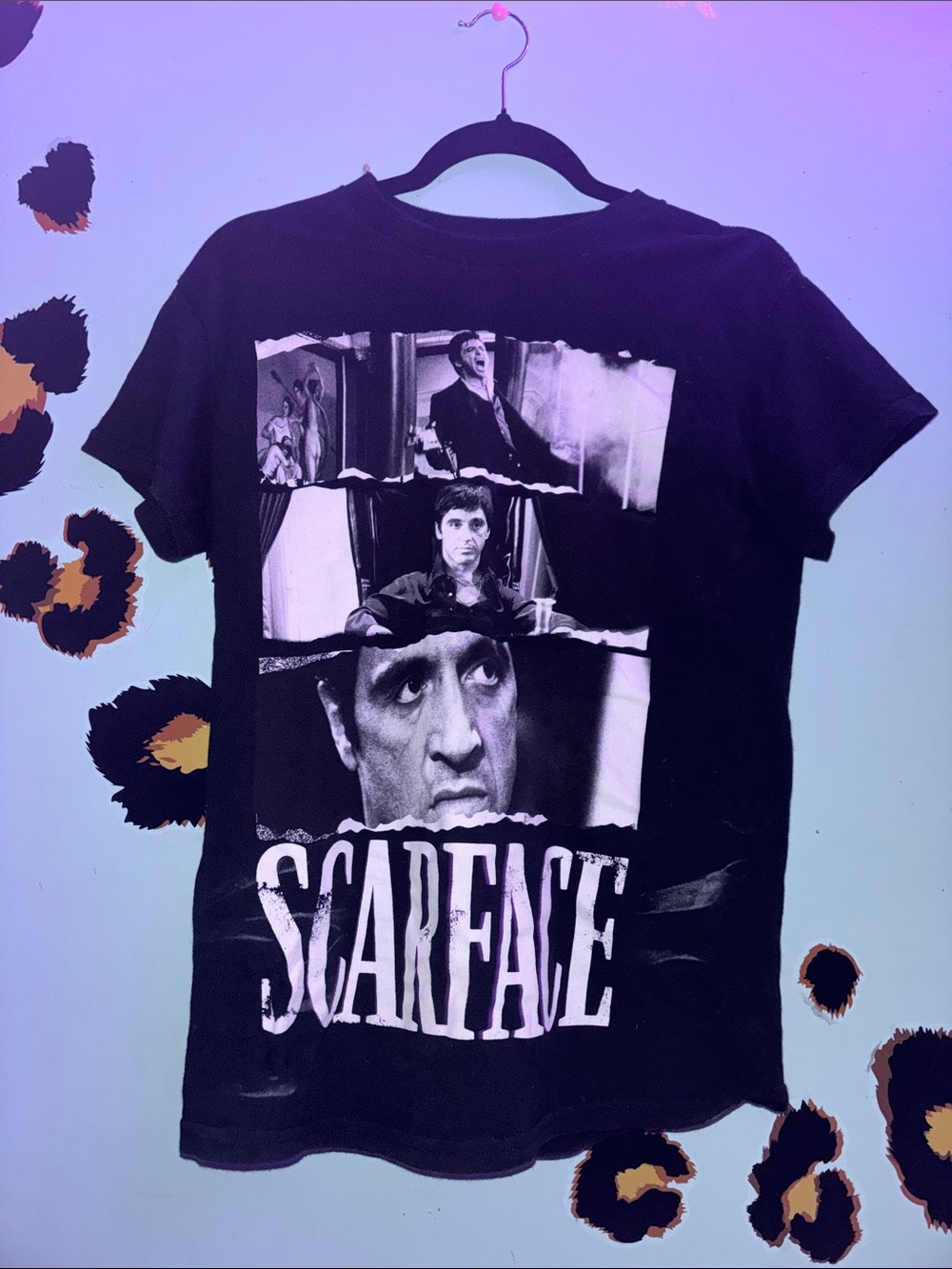 Small Black Scarface Graphic Shirt